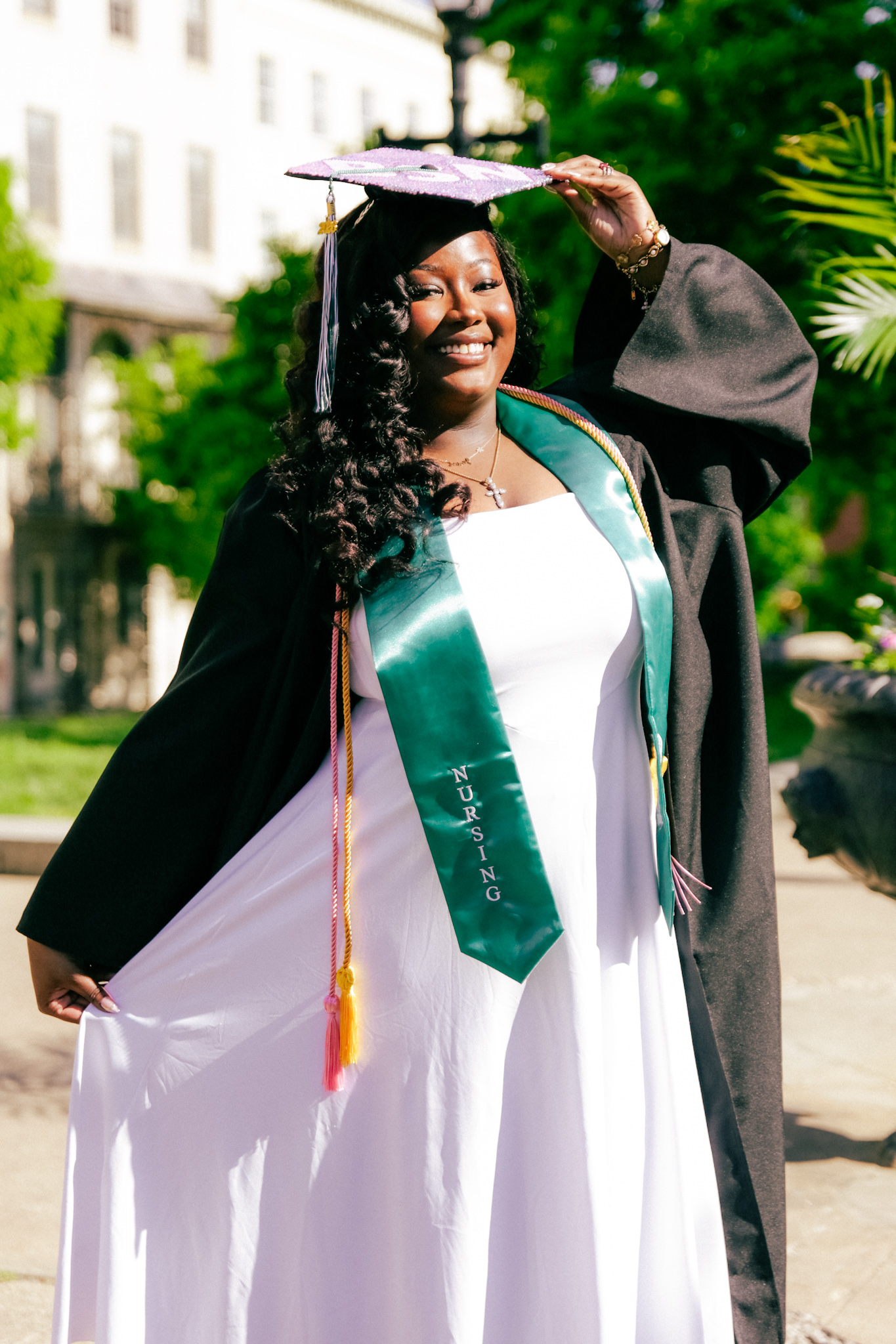 Graduate photo session